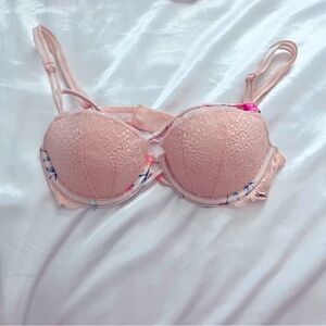 NWT Victoria secret PINK push up bra 32B